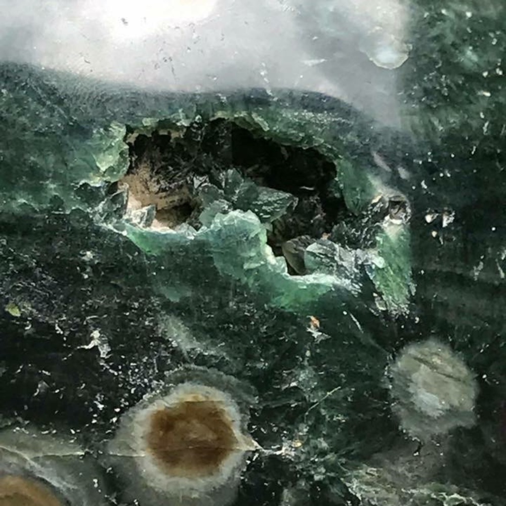 Stunning 5.5 lb Ocean Jasper Sphere - Picture 6 of 8